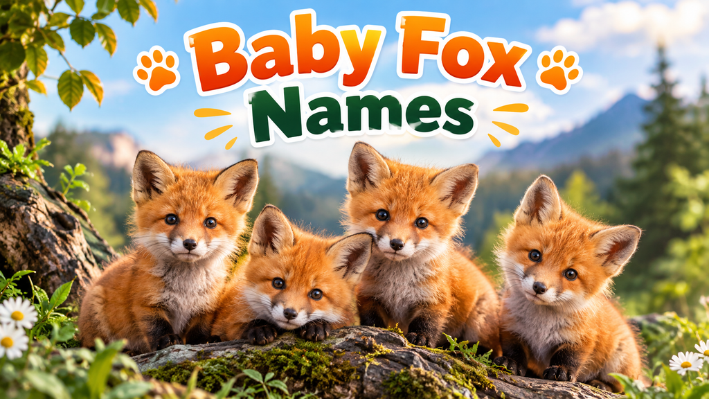 Baby Fox Names