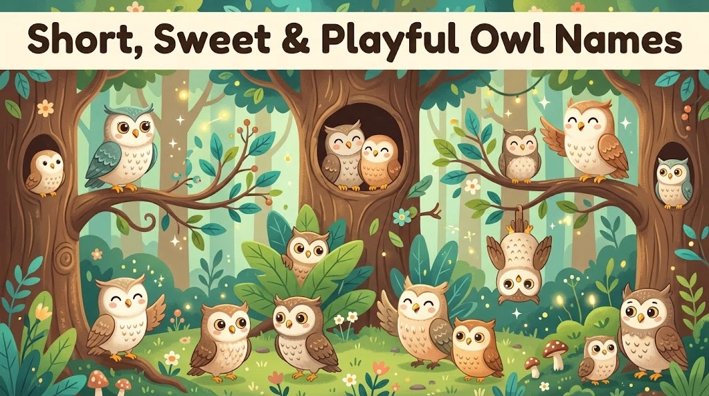 short-sweet-and-playful-owl-names