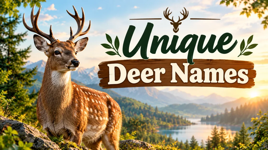 Unique Deer Names