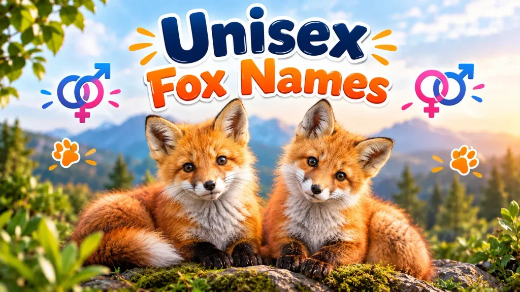 Unisex Fox Names