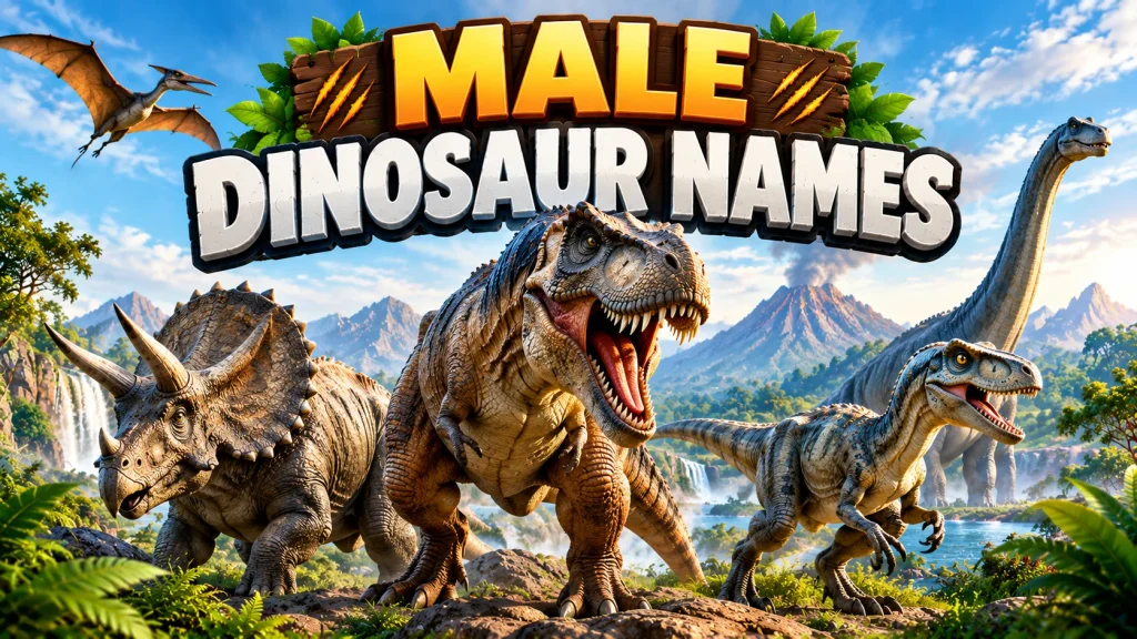 male-dinosour-names